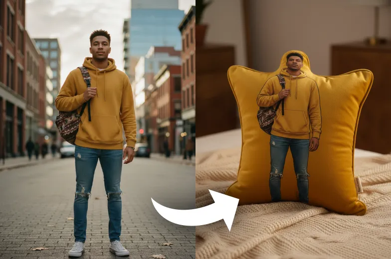 AI Plush Pillow Generator