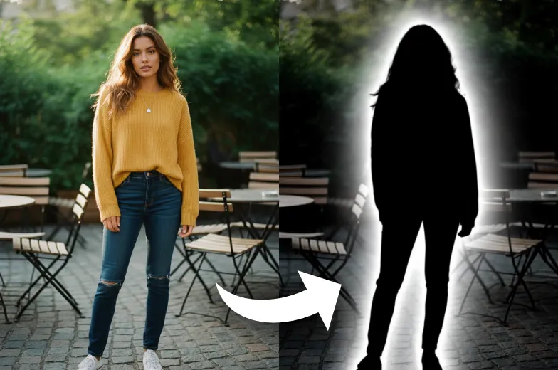 AI Silhouette Filter